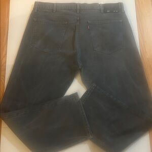 Levi's Men's Dark Gray Straight Jeans